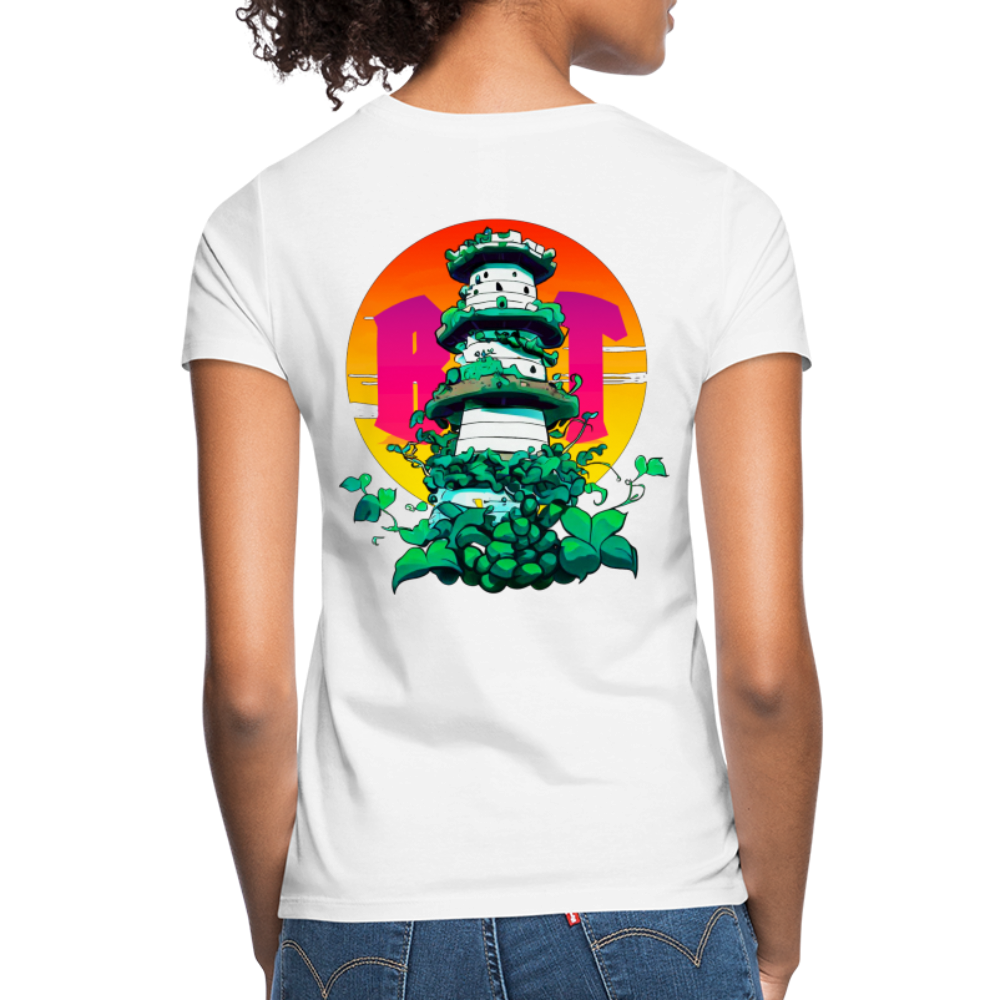T-shirt Tower Color - Donna - bianco