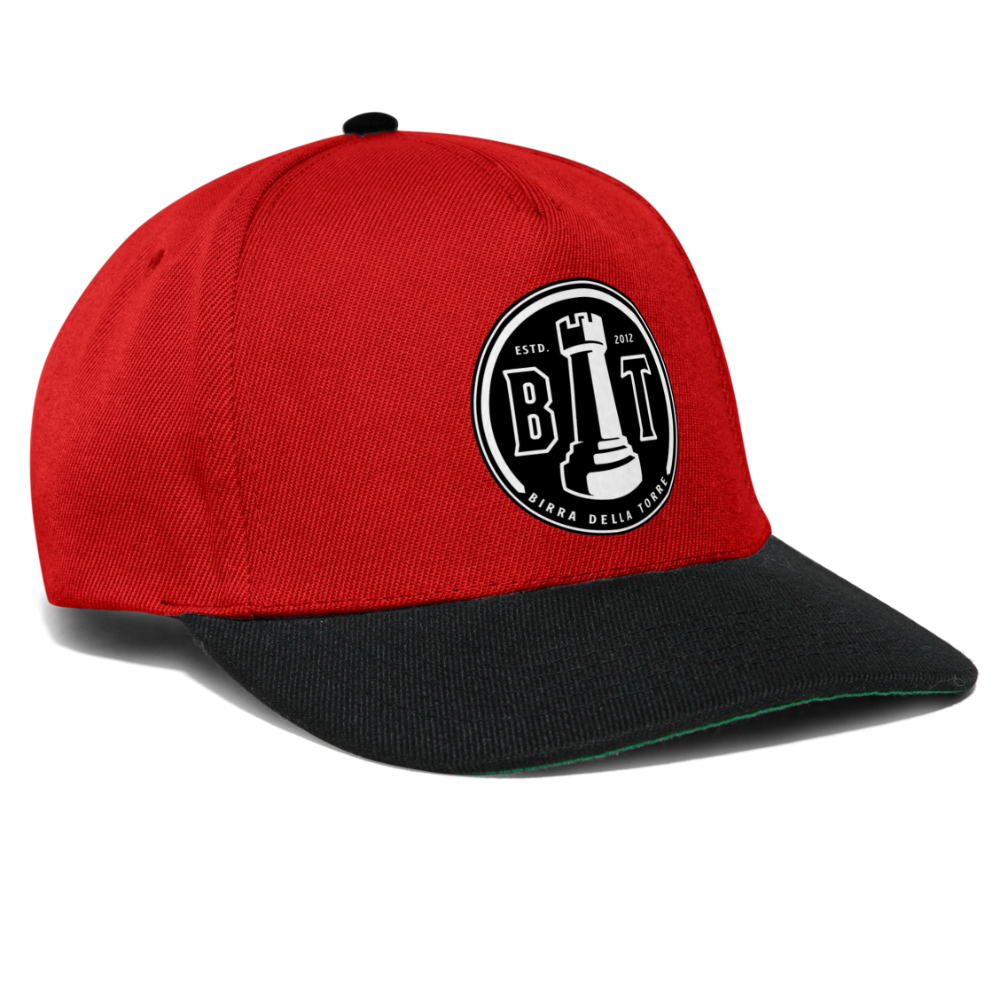 Snapback Cap - BDT - rosso/nero