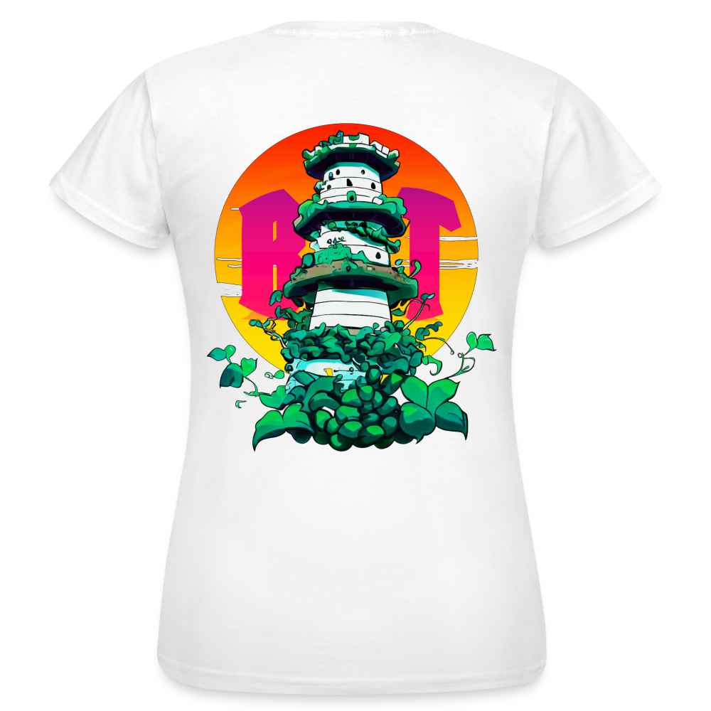 T-shirt Tower Color - Donna - bianco