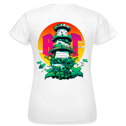 T-shirt Tower Color - Donna - bianco