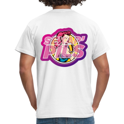 T-Shirt Sexap'pils - bianco