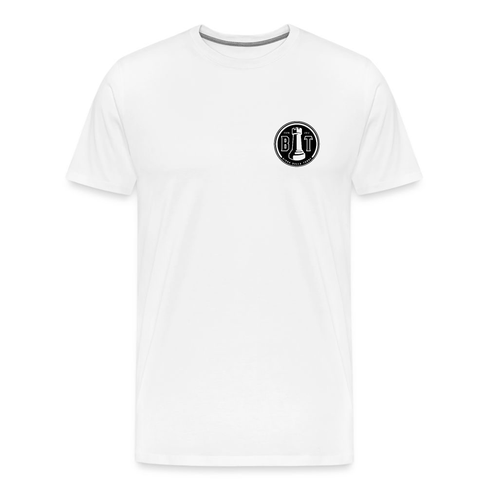 T-shirt Premium uomo - Tower - bianco