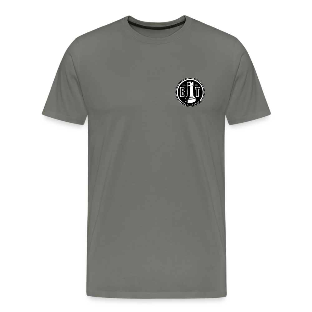 T-shirt Premium uomo - Tower - asfalto