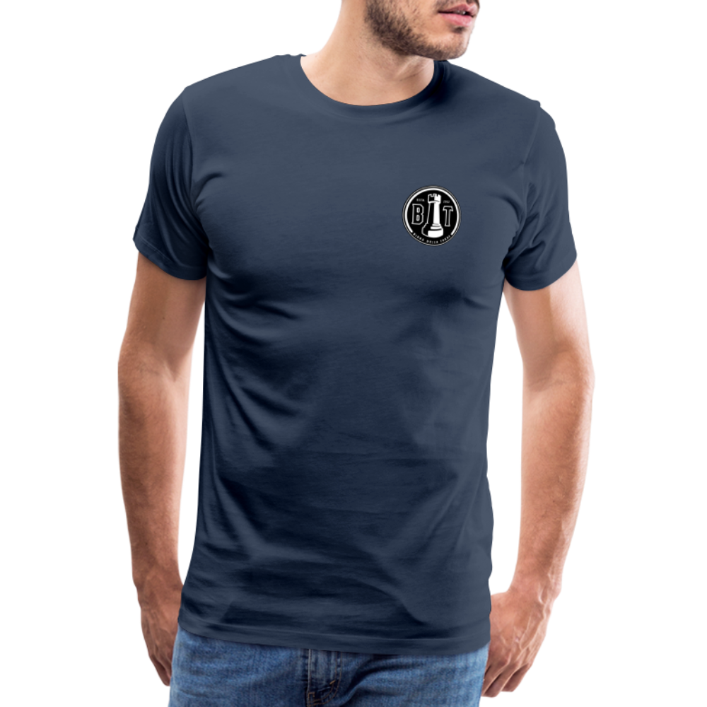 T-shirt Premium uomo - Tower - navy