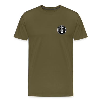 T-shirt Premium uomo - Tower - kaki