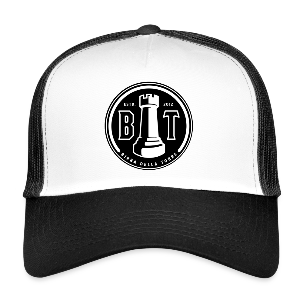 Trucker Cap - bianco/nero