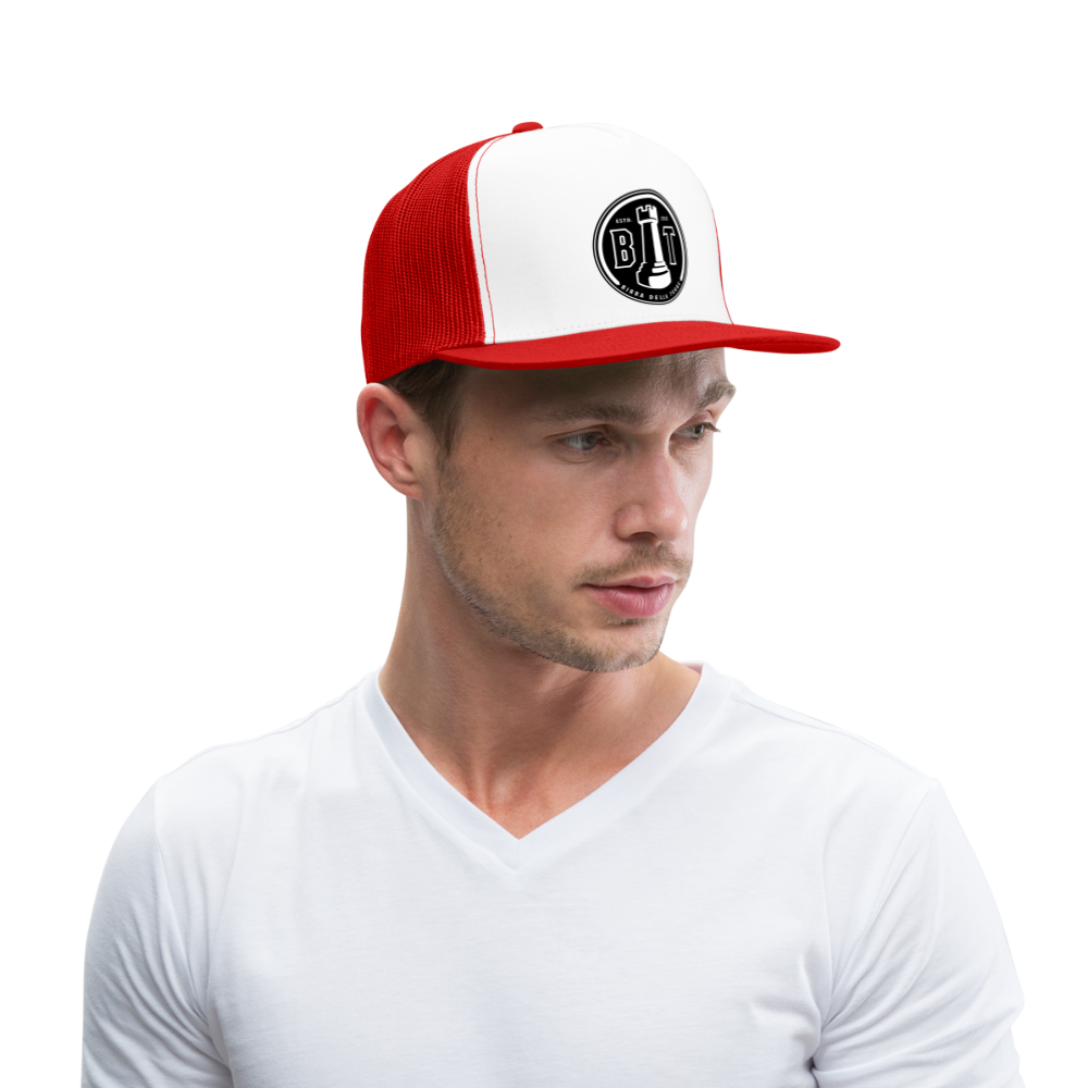 Trucker Cap - bianco/rosso