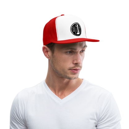 Trucker Cap - bianco/rosso