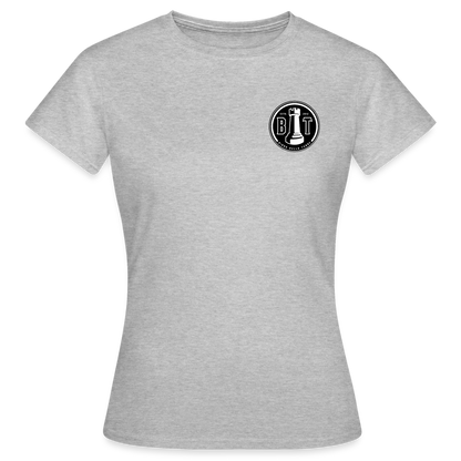T-shirt donna - BDT - grigio melange