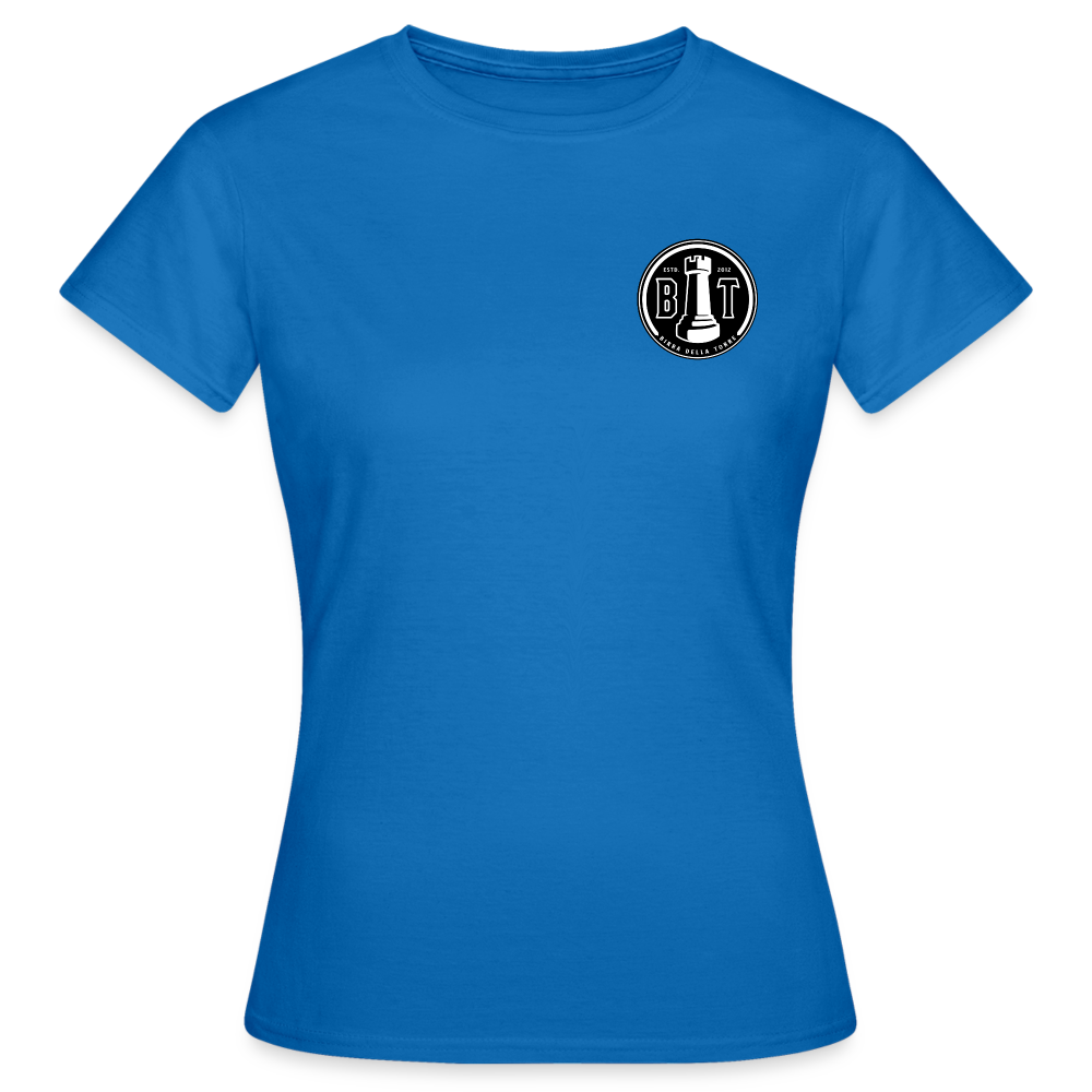 T-shirt donna - BDT - blu royal