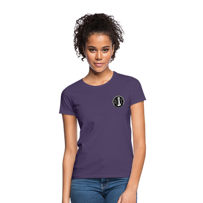 T-shirt donna - BDT - viola scuro